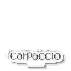 carpaccioのcarpaccioのロゴ アクリルスタンド