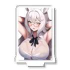 amamoemomoの白シャツあねき Acrylic Stand