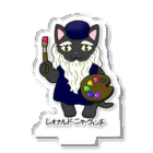 おえかきクラブのレオナルド・ニャ・ヴィンチ Acrylic Stand