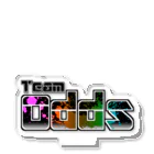 TeamOdds‐チームオッズ‐のTeamOdds ブラックロゴマーク アクリルスタンド