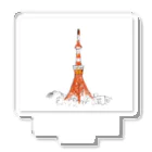 クボタユキの東京タワー アクリルスタンド