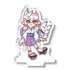 熊谷ゆ〜ほ_デザイングッズのBLUE ECHOES すえまる Acrylic Stand