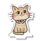 猫好きkikoriのおえかきグッズの【FUU】OSUWARI friends アクリルスタンド