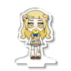 シャケのおみせやさん🐤🐟のちいさな金シャケ Acrylic Stand