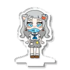 シャケのおみせやさん🐤🐟のちいさな銀シャケ Acrylic Stand