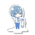 🌈彩-ｲﾛﾄﾞﾘ-🎨のミニキャラ青璃くんグッズ Acrylic Stand