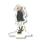 まつりふぇすてぃばるのポニーテールのギャル Acrylic Stand