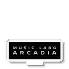 MUSIC LABO ARCADIAのMUSIC LABO ARCADIA ロゴ入りグッズ アクリルスタンド