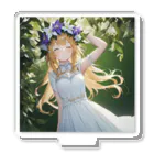 工房ruhuの花言葉ガール #31 クレマチス アクリルスタンド