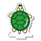 水平線クラークのアートラボの【Turtle Shoot】カメさん アクリルスタンド