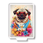 LEONのWe♥PUG　色彩（パグ大好き！） アクリルスタンド