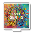 ノイトランナウェイのI am a genius 私は天才だ Acrylic Stand