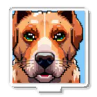 getprizeのドット絵の犬 アクリルスタンド