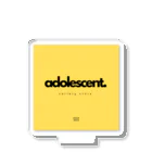 adolescentのadolescentロゴグッズ アクリルスタンド