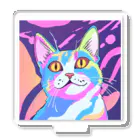 stonedjpのサイケねこ アクリルスタンド