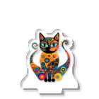 猫キングの幻想的な猫のデザイン アクリルスタンド