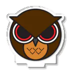 OWL COMPANYのまんまるミミズク アクリルスタンド