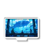 ヨッシーの巨大魚を見る Acrylic Stand