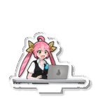 スナックワークス／アニメ『逆異世界転生エージェント エーコさん』のPCに向かうエークラちゃん Acrylic Stand