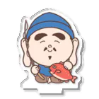 崖からぷっちんの恵比寿様 アクリルスタンド