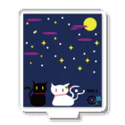 Amasyuiroのmagboxシリーズ　猫月夜 Acrylic Stand