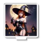 AIデザイングッズ販売　Akiba-treasure（アキバトレジャー）のハロウィン美女 アクリルスタンド