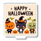 ワンダーワールド・ワンストップのHappy Halloween かわいいハローウィーンキャラクター Acrylic Stand