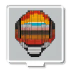 nomad4491のドット絵の法螺貝 アクリルスタンド