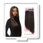 wwigg520のJulianna 2023 Hot Selling Extensions Weave Synthetic Wig Noriko アクリルスタンド