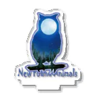 『New Found Animals』StoreのNew Found Animals『Nocturnal  Scene【Horned Owl】』～ミミズク～ アクリルスタンド