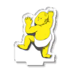 てらだ【イラストを描くマッサージ師】のClimbing Baby Acrylic Stand