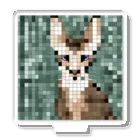 kindonesiaのドット絵のヒマラヤンキャット アクリルスタンド