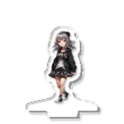 infinexus_dsgnのちびキャラ少女（Silver hair） アクリルスタンド