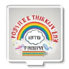 "Positive Thinking"のPositiveThinking Acrylic Stand