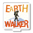 FOOF DESIGN のEARTH WALKER （地球歩行士）【英語バージョン】 Acrylic Stand