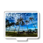 HONMARU23のランカウイ島のビーチ Acrylic Stand