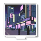 Chill_dreamのサイバーパンク風イラスト アクリルスタンド