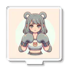 Great leisure shopの戦うクマ子 アクリルスタンド