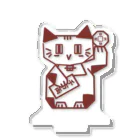 Lin Designのしかくい招き猫 アクリルスタンド