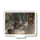名画館のドガ「舞台のバレエ稽古」　エドガー・ドガの絵画【名画】踊り子シリーズ Acrylic Stand