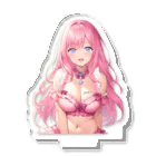 Vtuber「ぷりてぃぴんきー」オフィシャルのVtuber「ぷりてぃぴんきー」アクリルスタンド Acrylic Stand