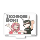 78shopの〈7korobi8oki〉ホワイト Acrylic Stand