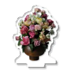 植物の絵師「洋子」の店の薔薇の花束 Acrylic Stand
