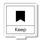 ミニマルくんの四角におさまるKeep アクリルスタンド