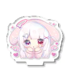 みなづき。のうさ耳パーカーちゃん(目ハート) Acrylic Stand