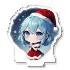 二頭身キャラが好きですのクリスマス少女 アクリルスタンド