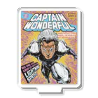 jimmy COMICSのキャプテンワンダフル comic cover LIGHTNING アクリルスタンド