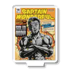 jimmy COMICSのキャプテンワンダフル comic cover SOLID Acrylic Stand