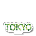 junichi-goodsのバルーン文字「TOKYO」（緑色系） アクリルスタンド
