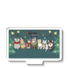 HanaChannel_hogonekoLifeのHana Channelクリスマスグッズ2023 Acrylic Stand